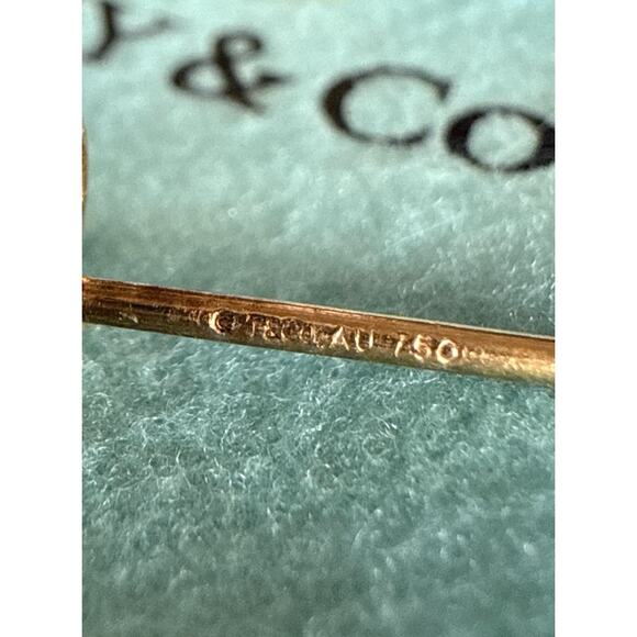 Tiffany & Co. 18k Yellow Gold Sparkling Citrine Flower Beaded Stud Earrings - Picture 6 of 16